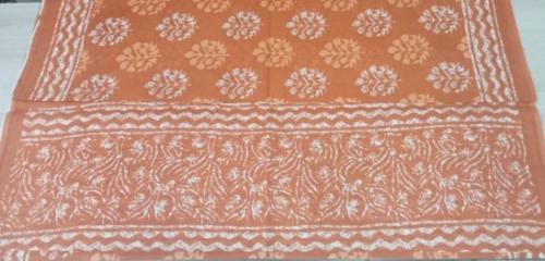 60s PRINTED COTTON SAREE